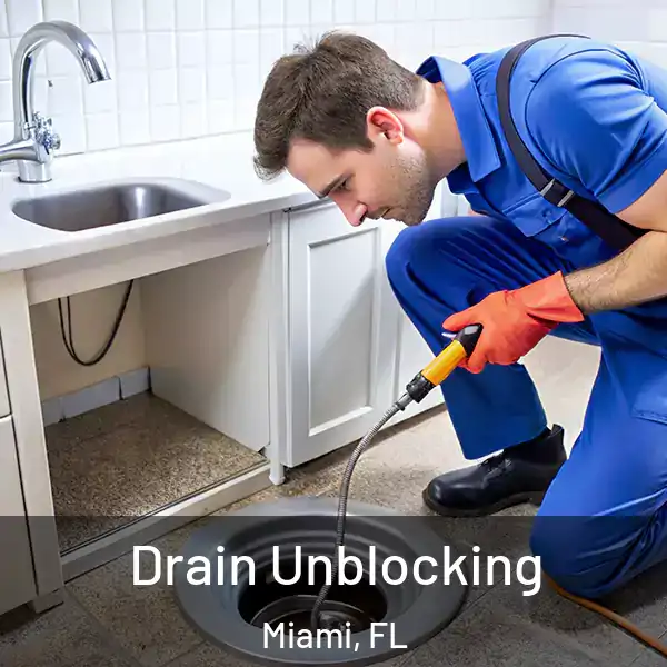  Drain Unblocking Miami, FL