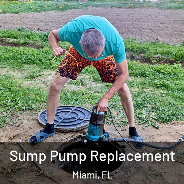  Sump Pump Replacement Miami, FL